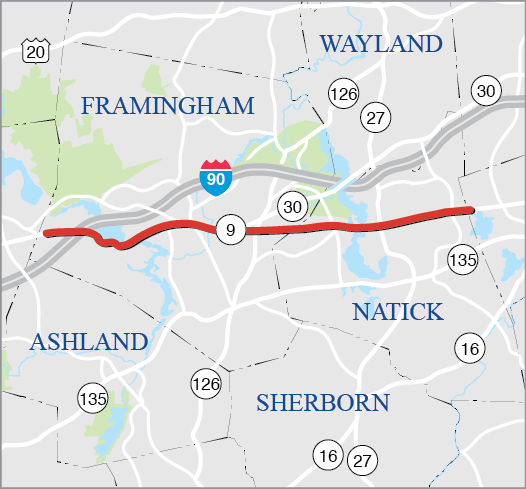 FRAMINGHAM-NATICK RESURFACING AND RELATED WORK ON ROUTE 9 FRAMINGHAM-NATICK RESURFACING AND RELATED WORK ON ROUTE 9